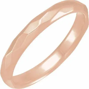 Textured Patterned Band 52238 - 3 mm - 9 mm