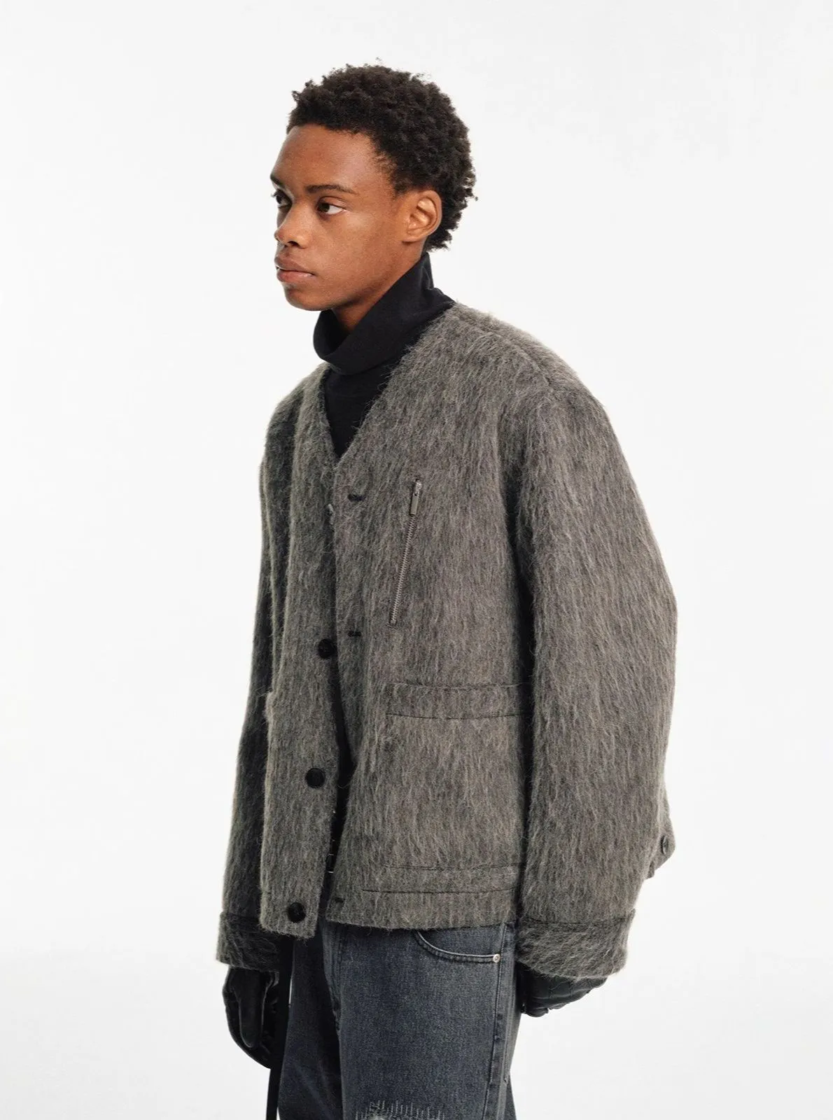 Textured Wool Jacket