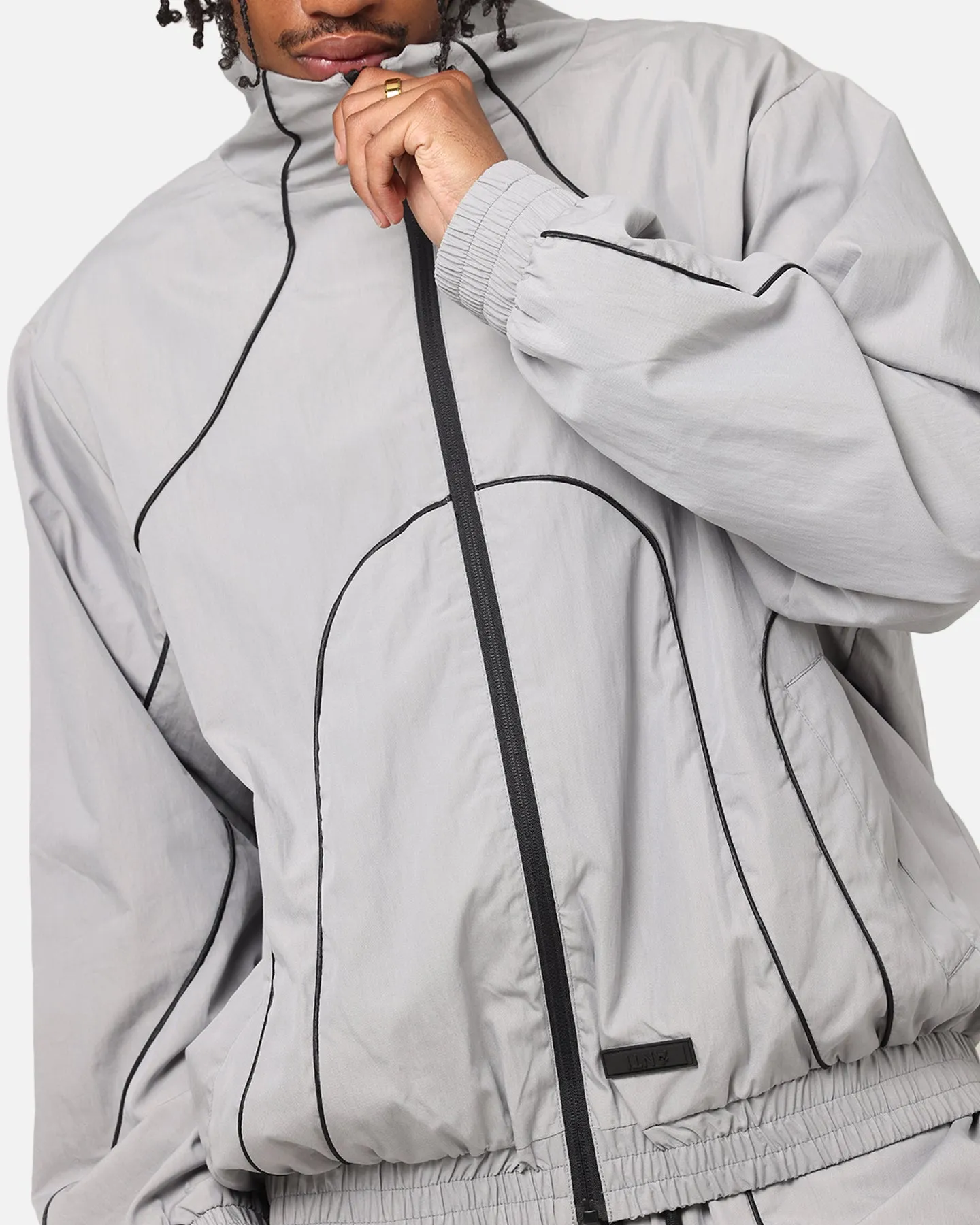 The Anti Order Stereo Nylon Track Jacket Grey