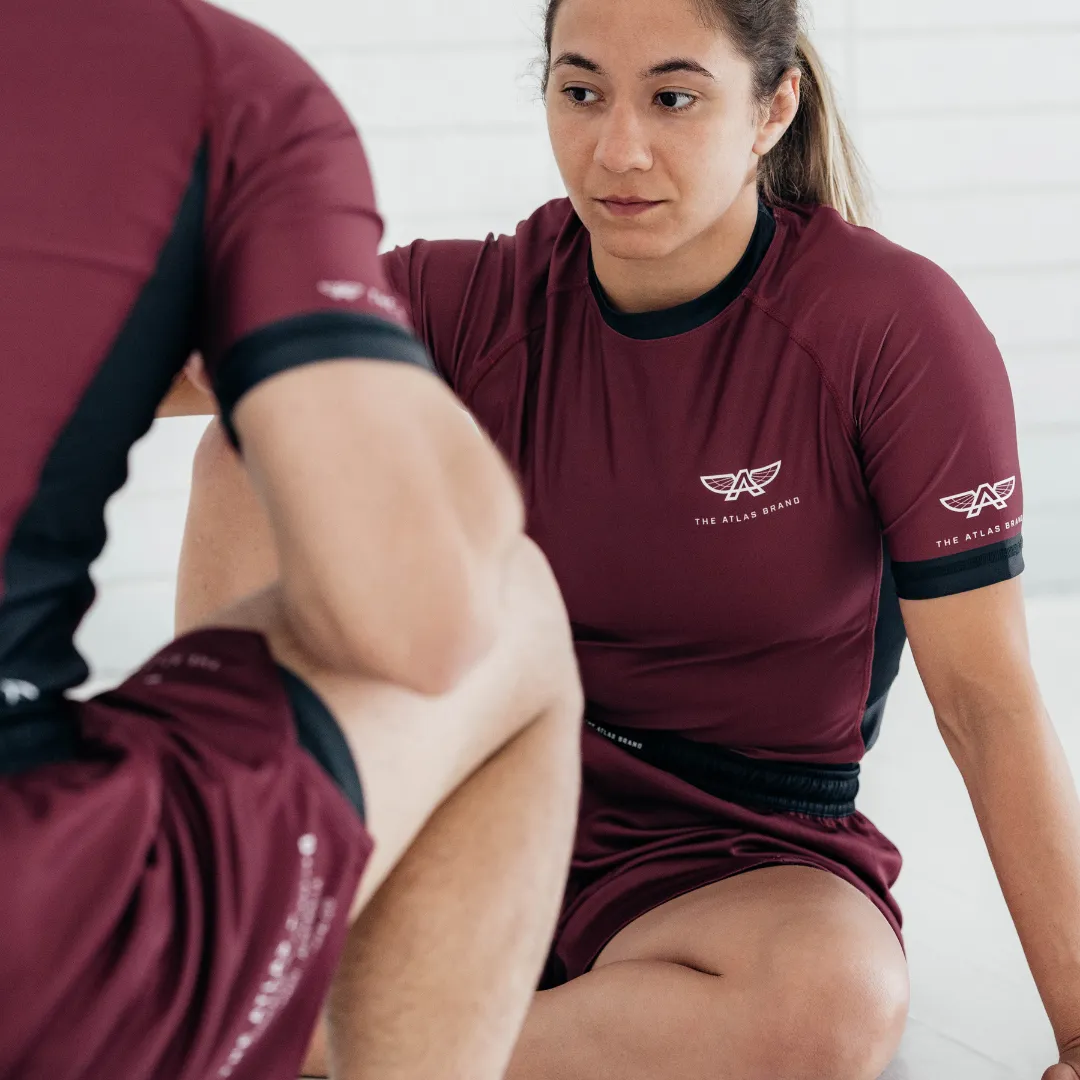 The Atlas Brand - Apex S1 Shorts - Burgundy