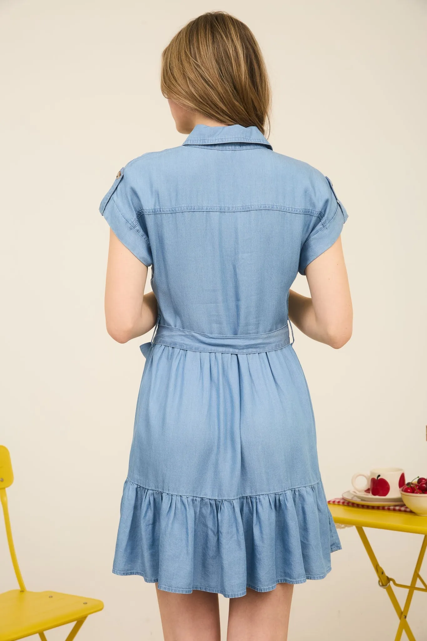 The Breezy Button Up Dress
