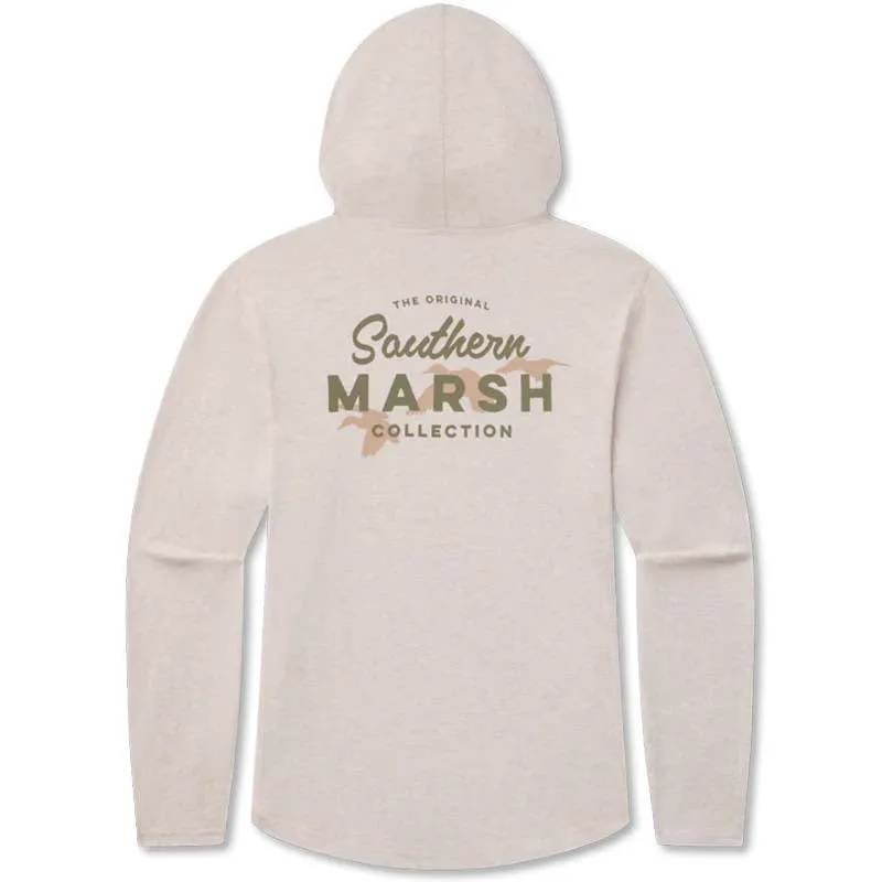 Three Ducks Long Sleeve Hooded T-Shirt