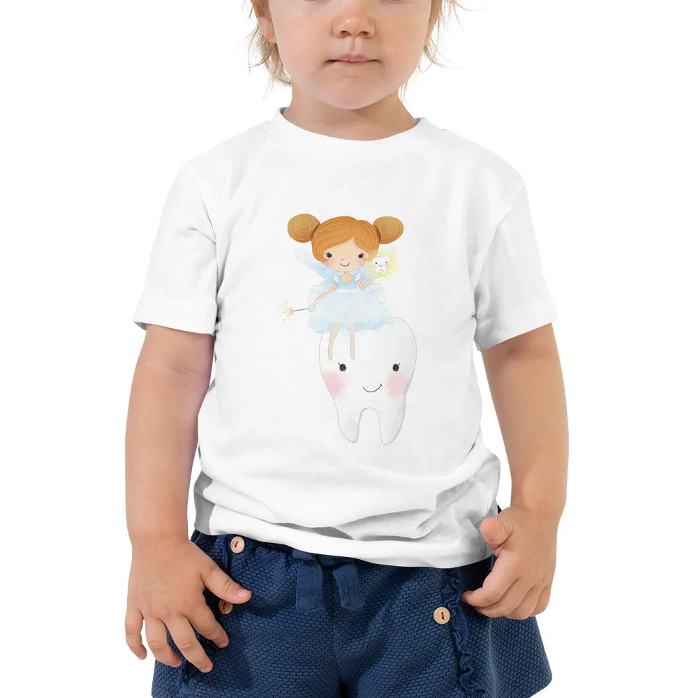 Toddler Short Sleeve Tee-Tooth Fairy