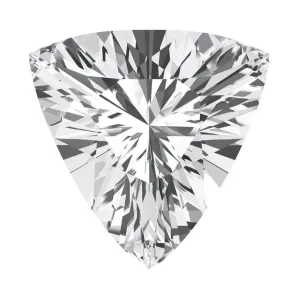 Trillion FAB Lab-Grown White Sapphire Gems