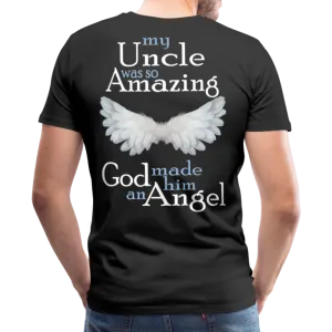 Uncle Amazing Angel Men's Premium T-Shirt (CK1485)
