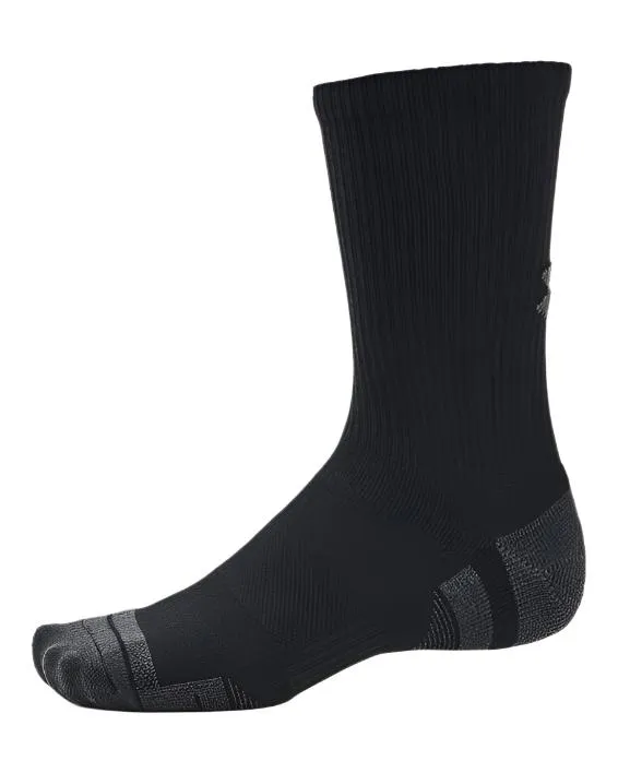 Under Armour Unisex UA Performance Tech 3-Pack Crew Socks