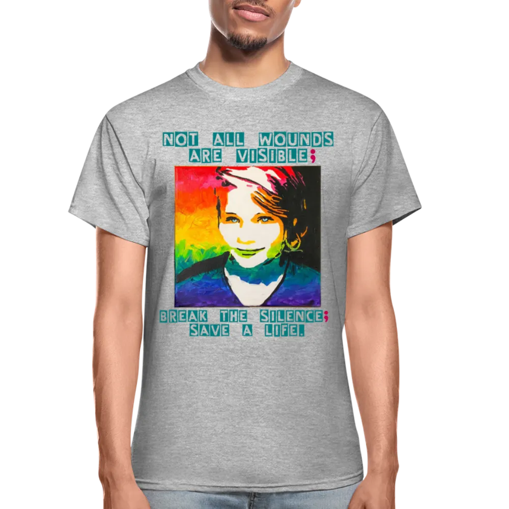 Unisex T-Shirt - Sage Art by Tin Crow Art