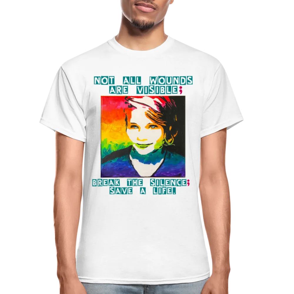 Unisex T-Shirt - Sage Art by Tin Crow Art