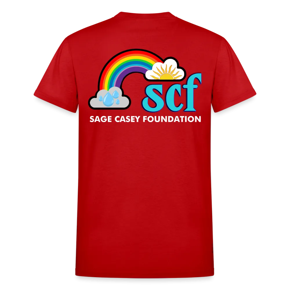 Unisex T-Shirt - Sage Art by Tin Crow Art/Classic SCF Logo