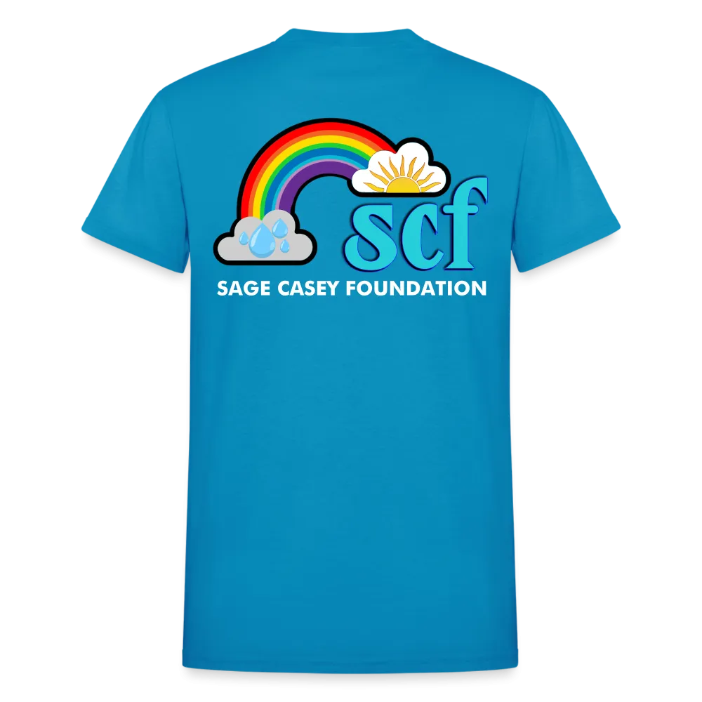 Unisex T-Shirt - Sage Art by Tin Crow Art/Classic SCF Logo