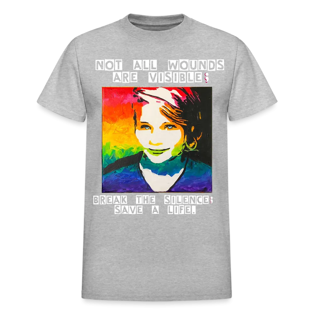 Unisex T-Shirt - Sage Art by Tin Crow Art/Classic SCF Logo