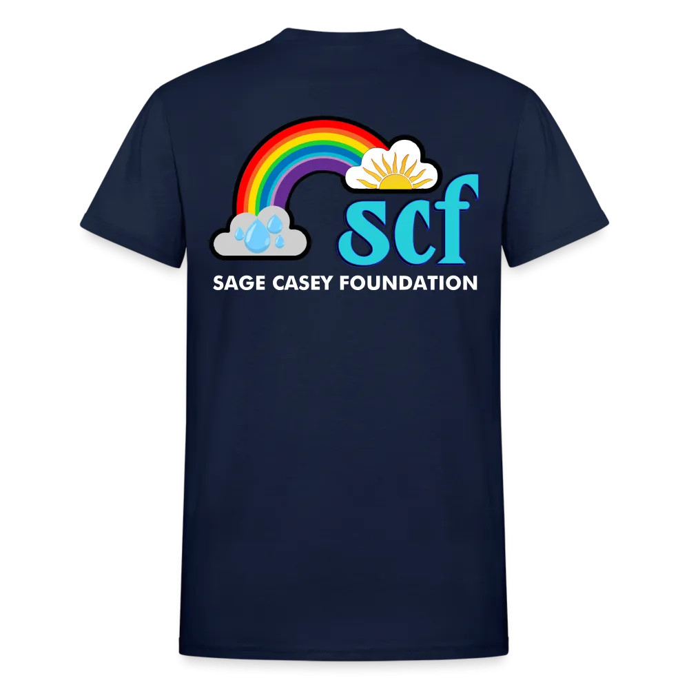 Unisex T-Shirt - Sage Art by Tin Crow Art/Classic SCF Logo