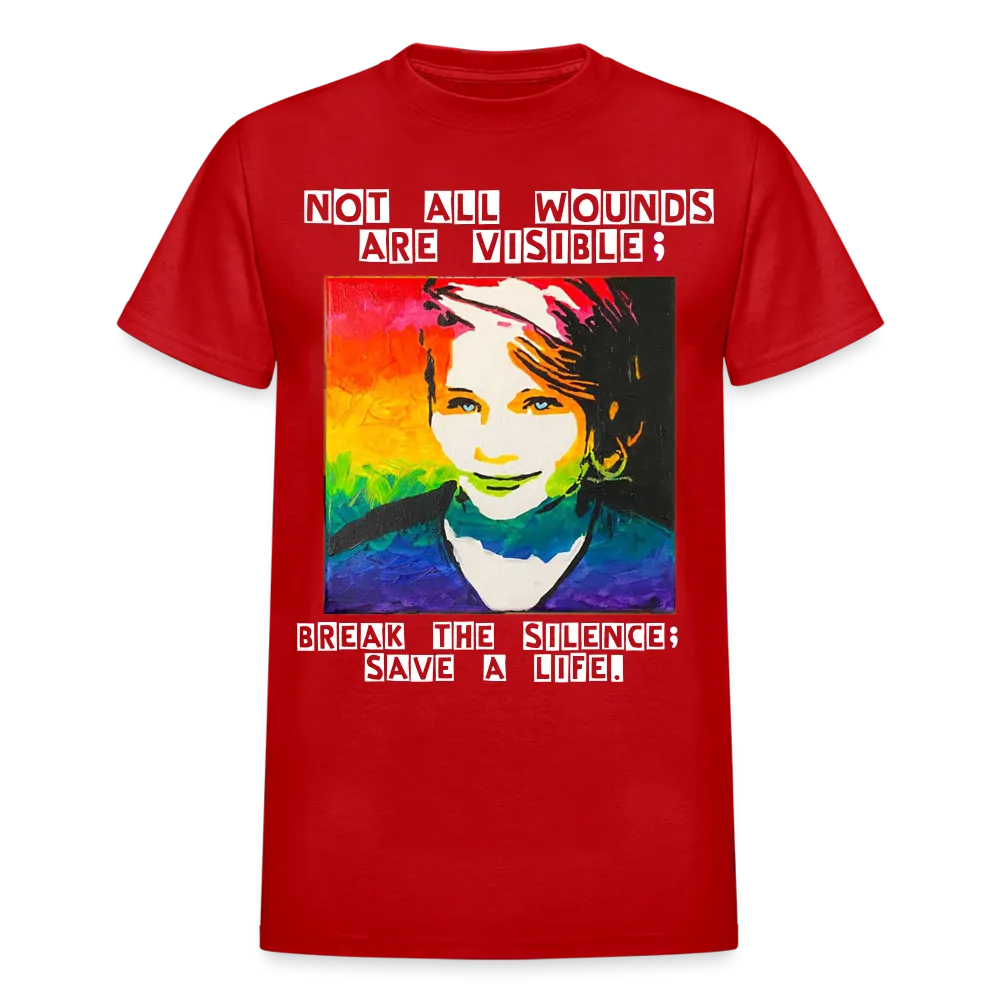 Unisex T-Shirt - Sage Art by Tin Crow Art/Classic SCF Logo