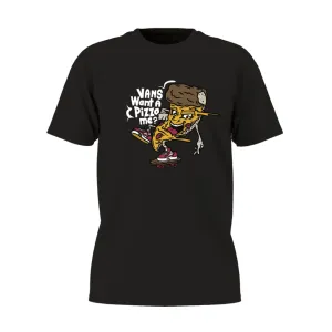 VANS Toddler Pizza Me Tee Black