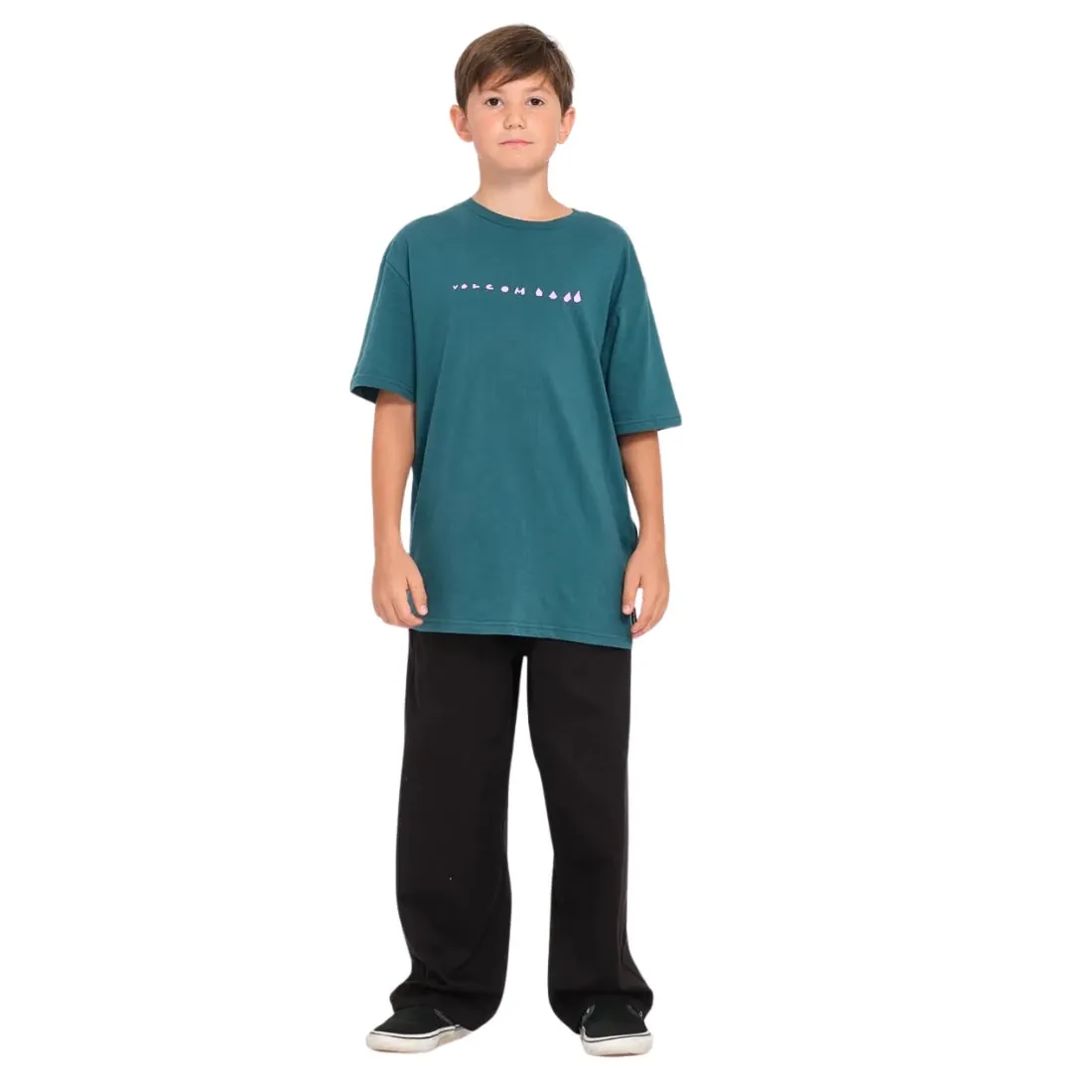 Volcom Kids Arthur Dino T-Shirt - Evergreen