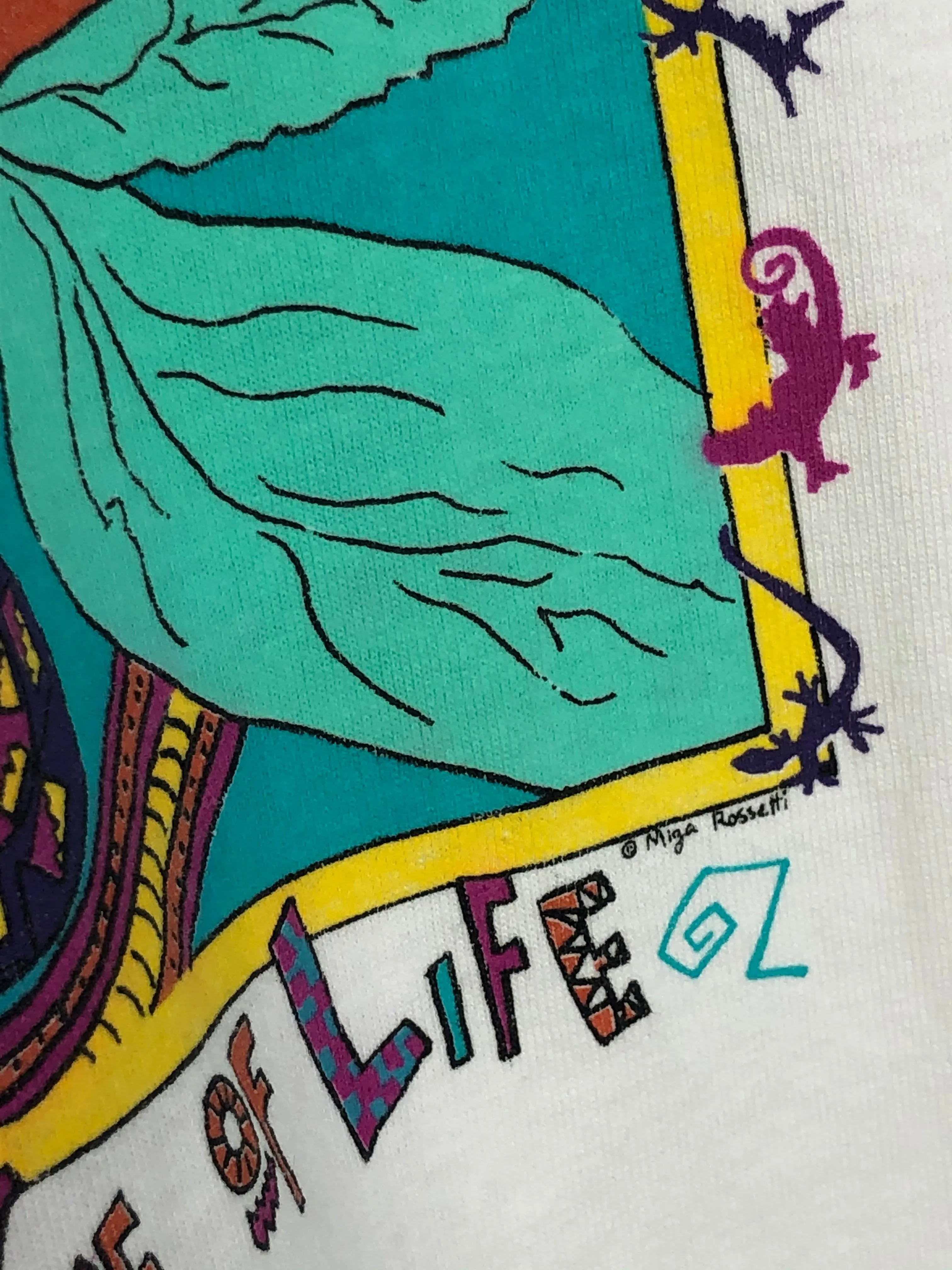 VTG "Spice Of Life" Animal Art Tee (XL)