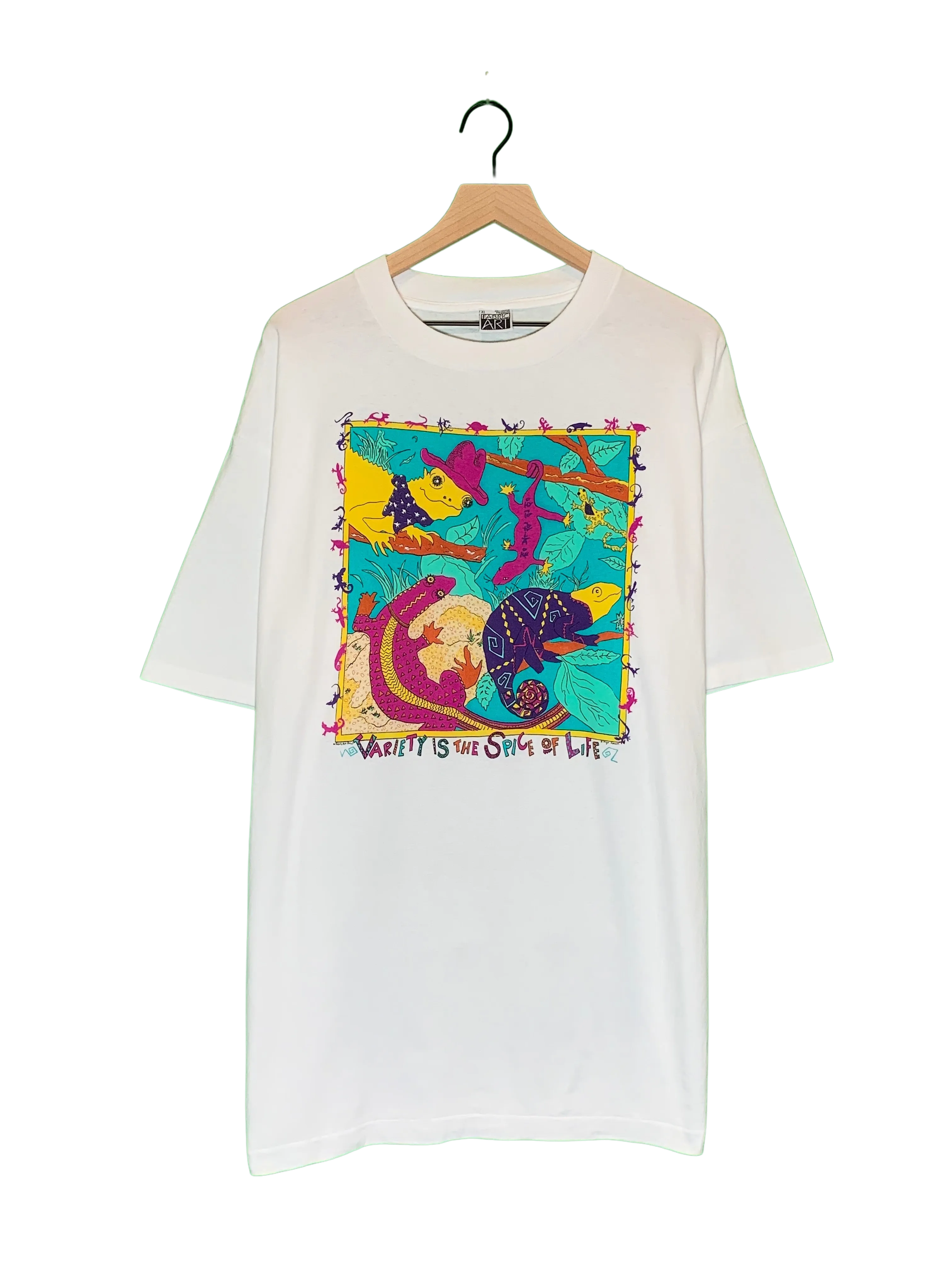 VTG "Spice Of Life" Animal Art Tee (XL)