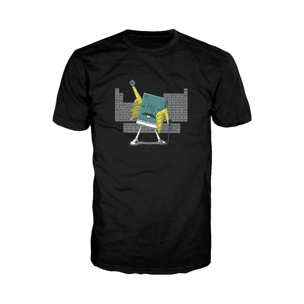 Weird Science Freddie Mercury Official Men's T-shirt (Black)
