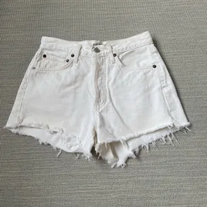 White Agolde Jean Shorts