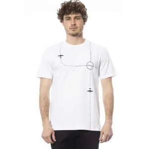 White Cotton Men's T-Shirt