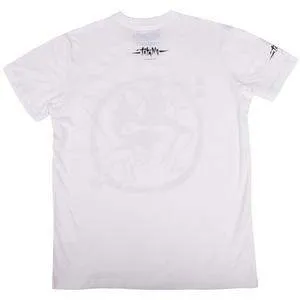 White Samurai Wrestling T Shirt