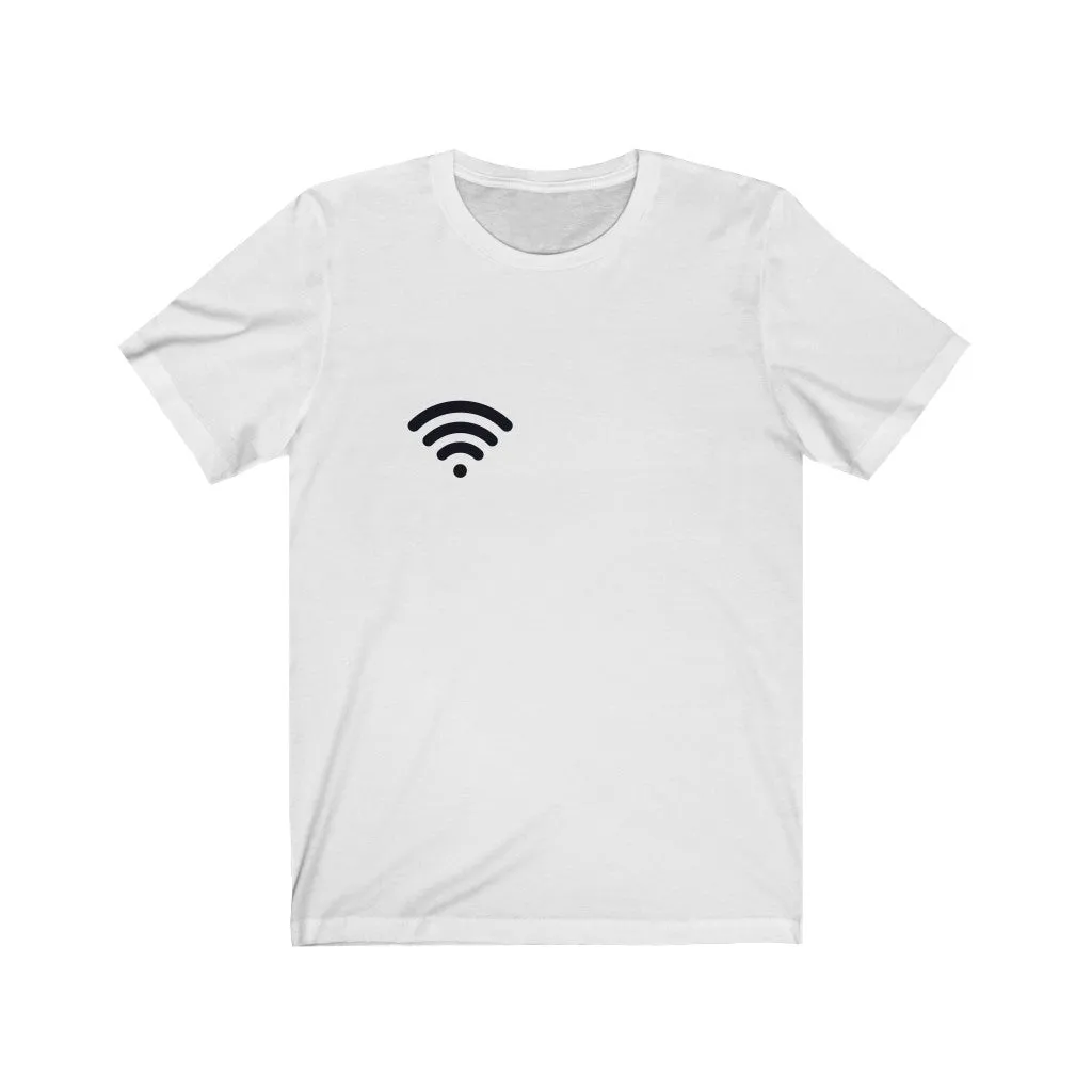 WiFi White Tee |  Digital Collection