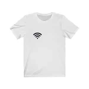 WiFi White Tee |  Digital Collection