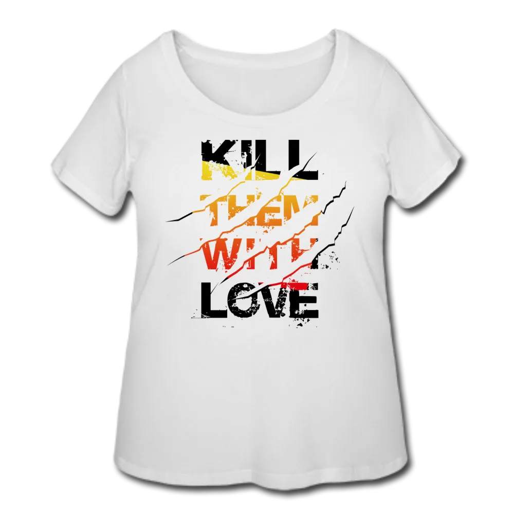 With Love Women’s Curvy T-Shirt