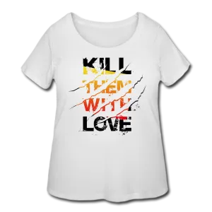 With Love Women’s Curvy T-Shirt