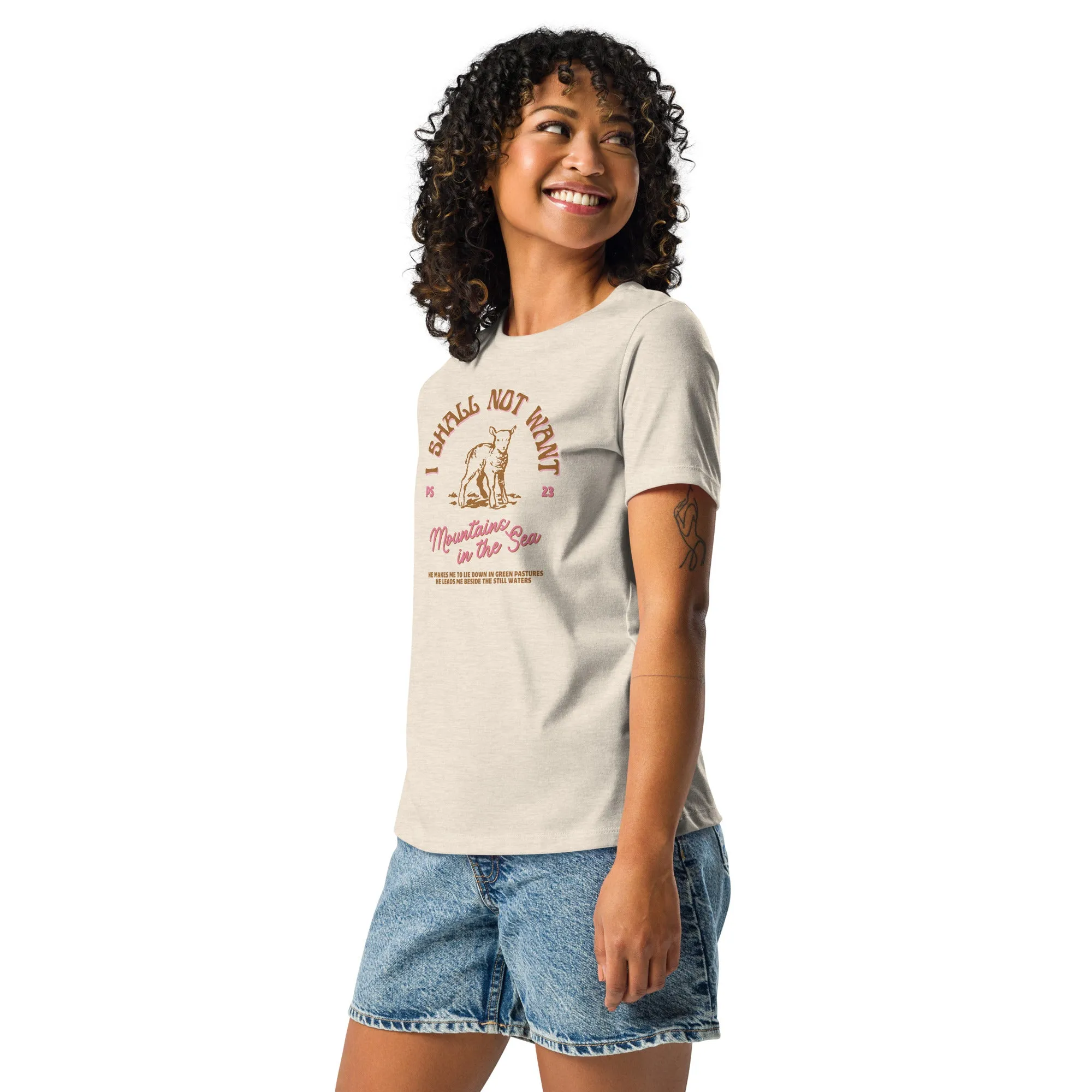 Women's “I Shall Not Want” tee