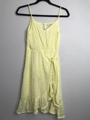 Womens Size Sm Misses Yellow GB Dress
