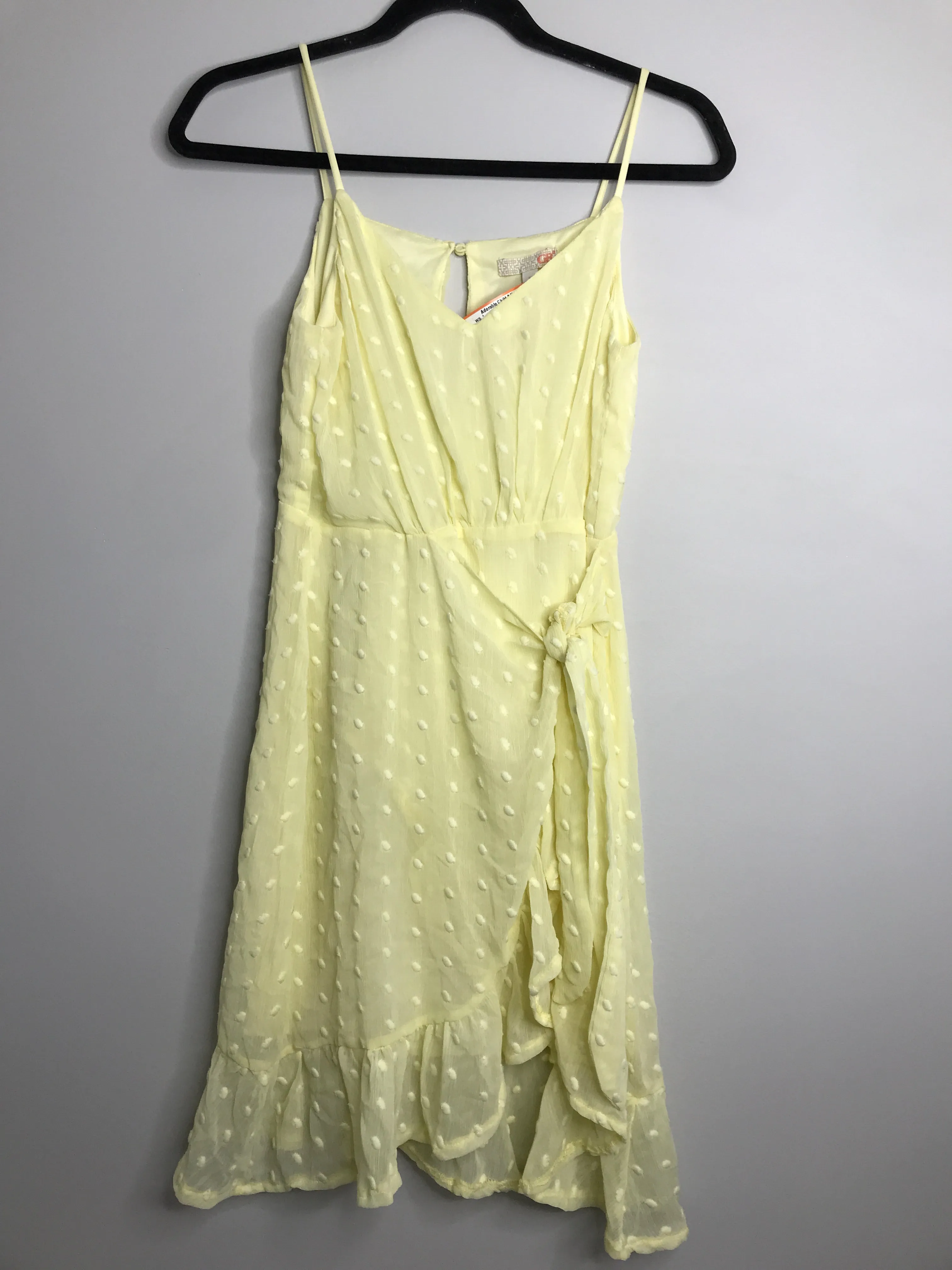 Womens Size Sm Misses Yellow GB Dress
