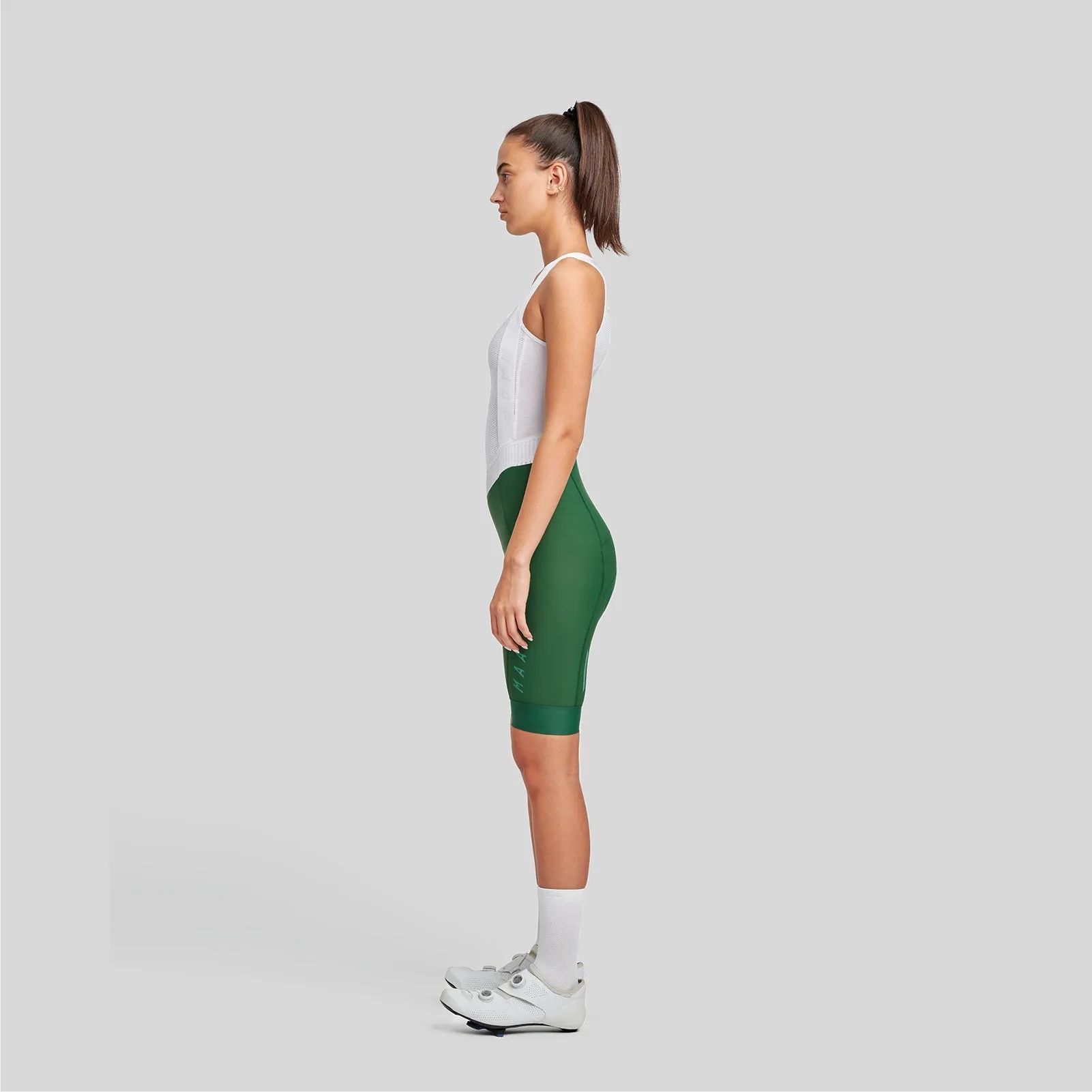 Women's Team Bib Evo Verdant Green