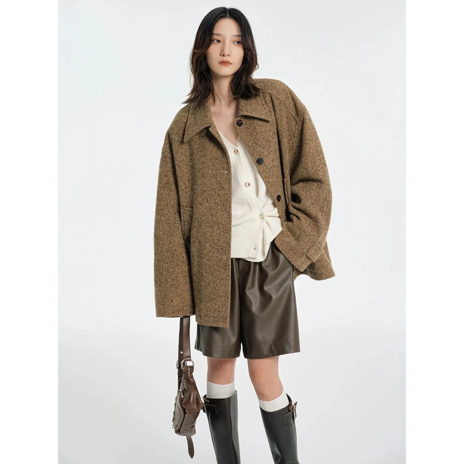 Wool Textured Coat