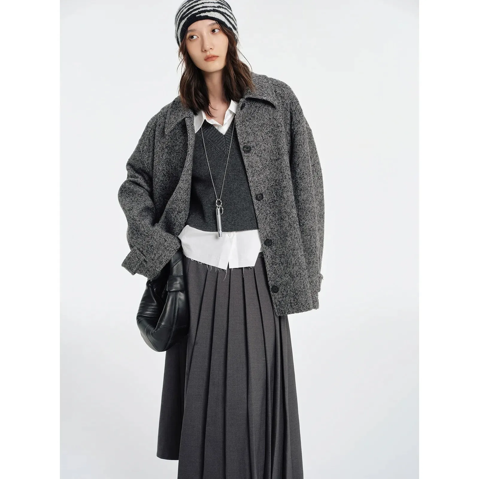 Wool Textured Coat