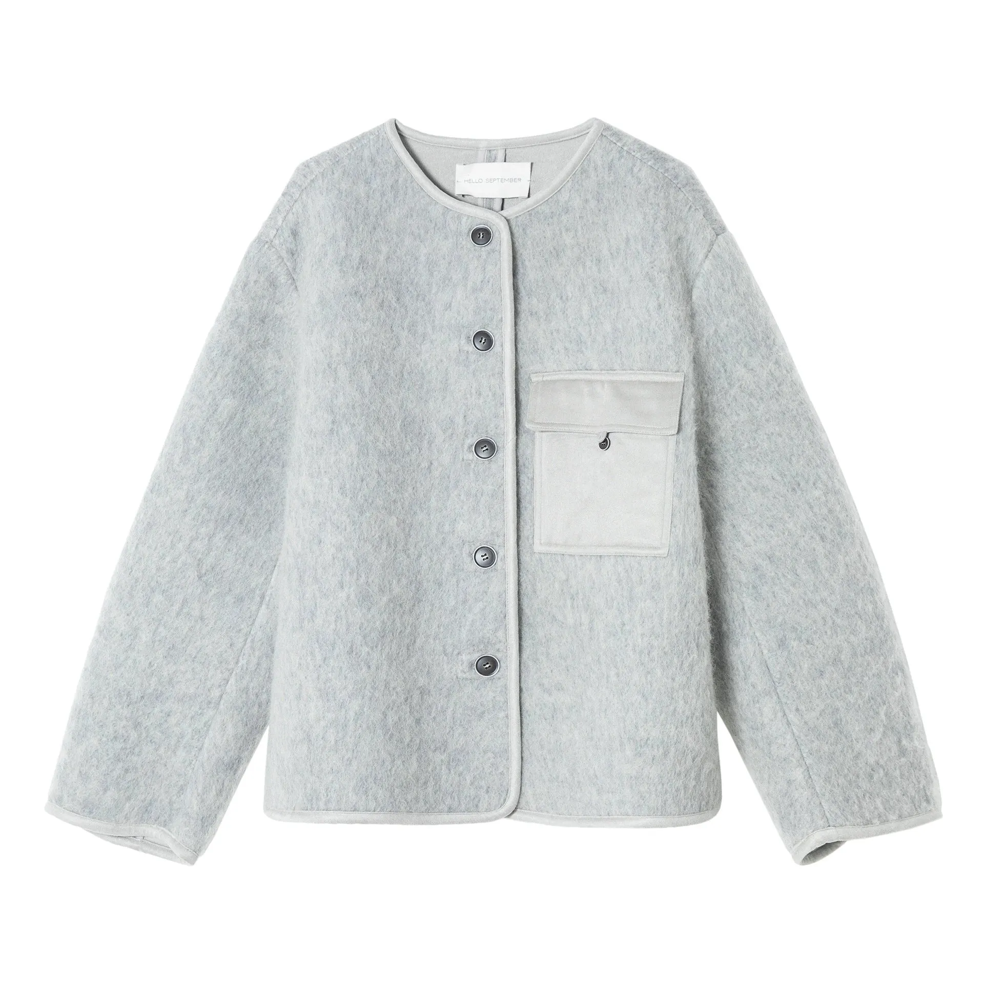 Woolen Textured Coat