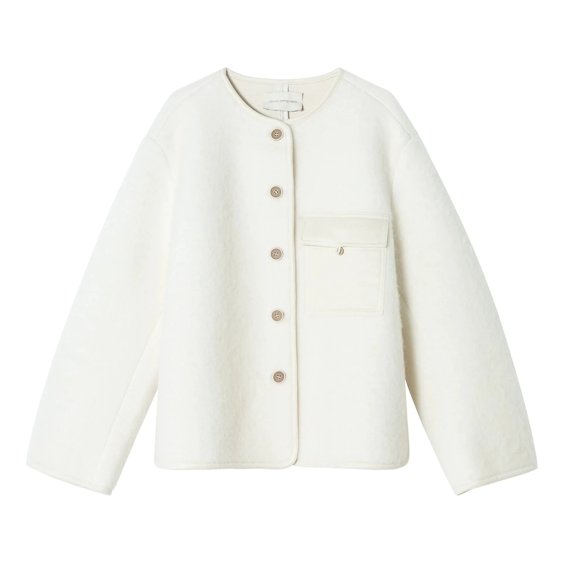 Woolen Textured Coat