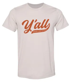 Y'all Sugar Land Tee - Gray
