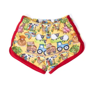 Yellow Farm Shorts| Cotswold Baby Co.