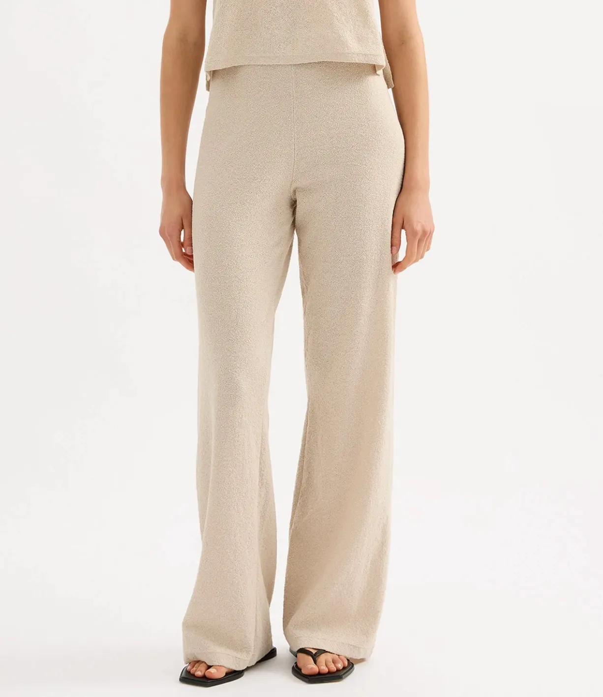 Zosia Knit Pant - Bone